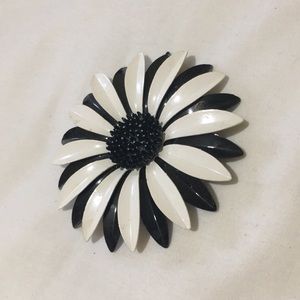 Vintage flower brooch
